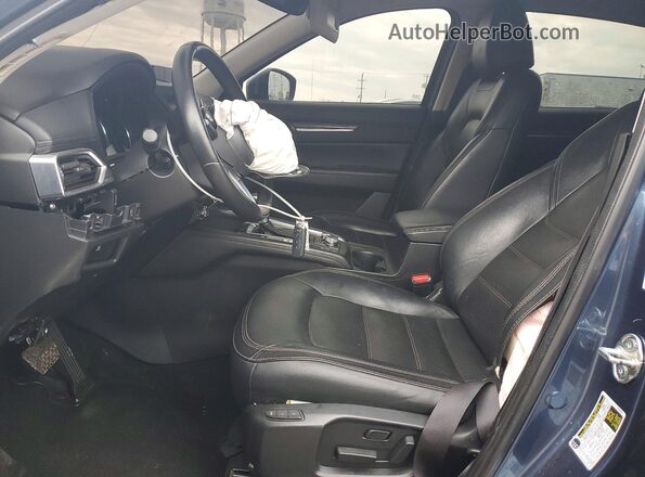 JM3KFADM0K1640207 2019 MAZDA CX-5 Blue წინა სალონის ხედი