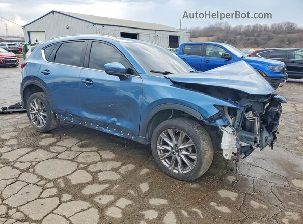 JM3KFADM0K1640207 2019 MAZDA CX-5 Blue წინა მარჯვენა