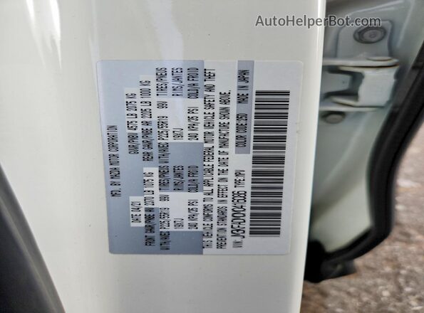 JM3KFADM0M0416086 2021 MAZDA CX-5 White VIN sticker view
