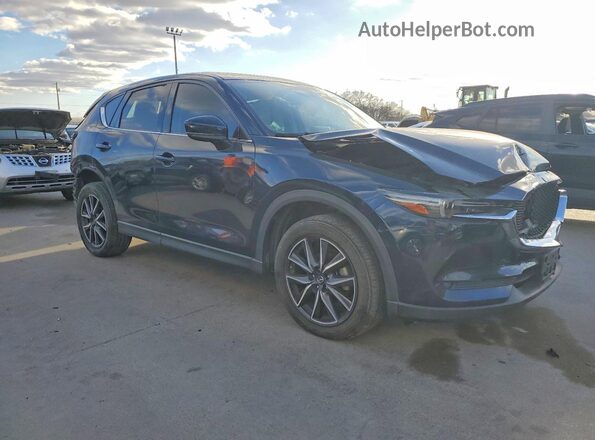 JM3KFADM1J1329643 2018 MAZDA CX-5 Blue Front right