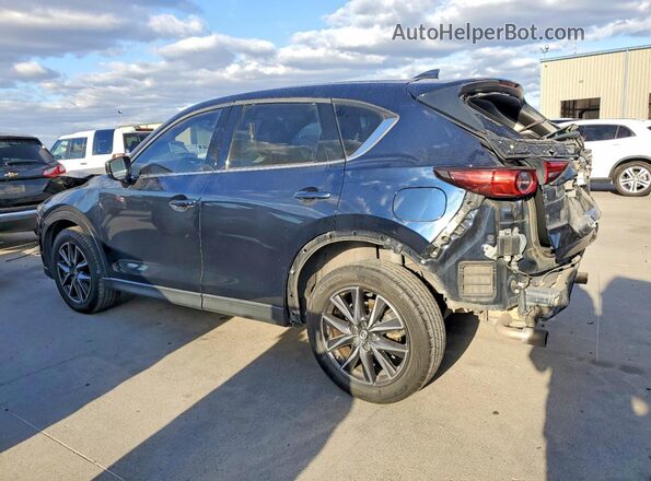 JM3KFADM1J1329643 2018 MAZDA CX-5 Blue Rear left
