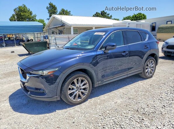 JM3KFADM2K0536369 2019 MAZDA CX-5 Blue წინა მარცხენა ხედი სამი მეოთხედიდან