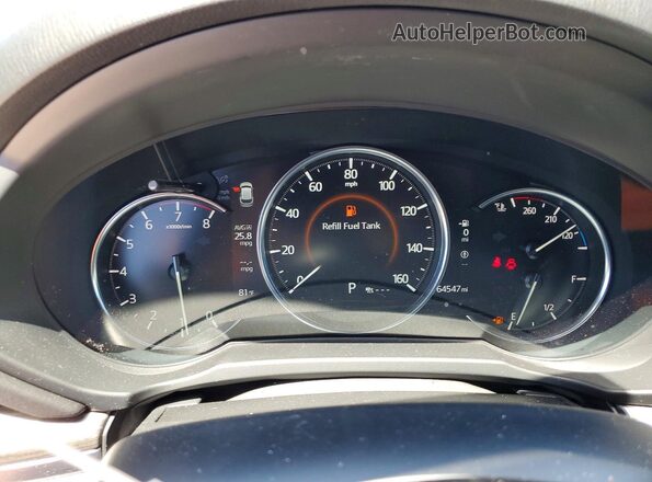JM3KFADM2K0536369 2019 MAZDA CX-5 Blue ხელსაწყოთა პანელის ხედი