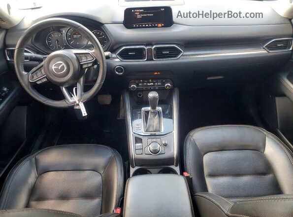 JM3KFADM2L1809225 2020 MAZDA CX-5 Gray Вид панелі приладів