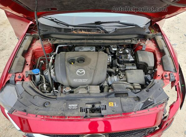 JM3KFADM3K1579869 2019 MAZDA CX-5 Красный Вид подкапотного пространства