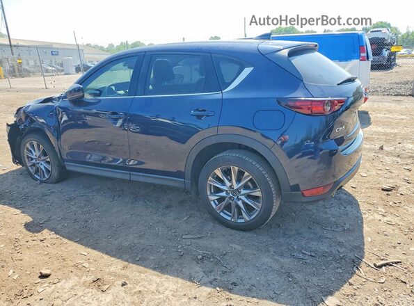 JM3KFADM3M0478470 2021 MAZDA CX-5 Blue Հետևի ձախ