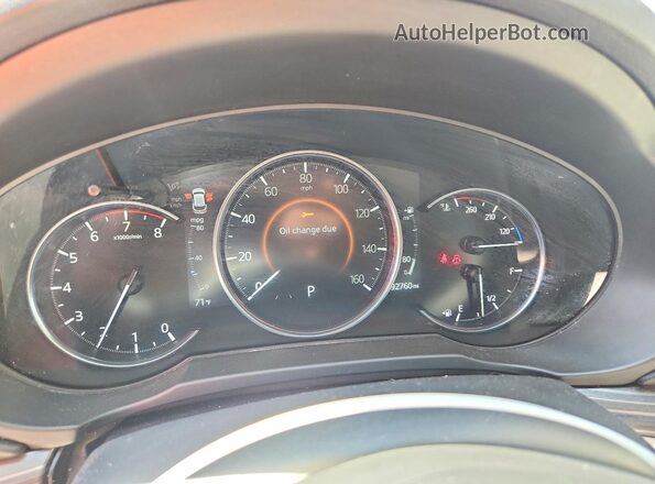 JM3KFADM4K0625571 2019 MAZDA CX-5 White Սարքավորումների վահանակի տեսք