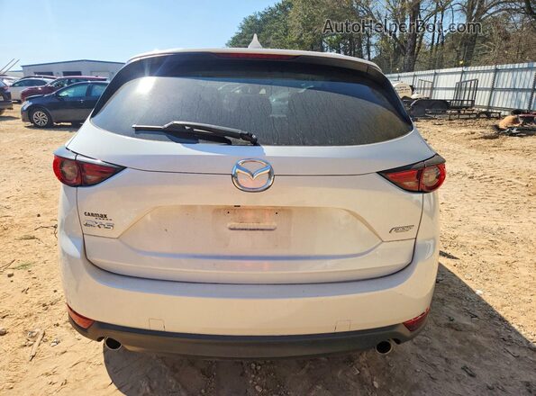 JM3KFADM4K0625571 2019 MAZDA CX-5 White Հետևի տեսք