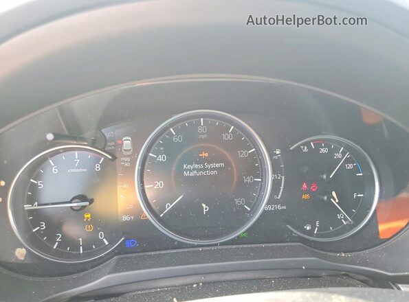 JM3KFADM4L0836710 2020 MAZDA CX-5 Черный Вид щитка приборов