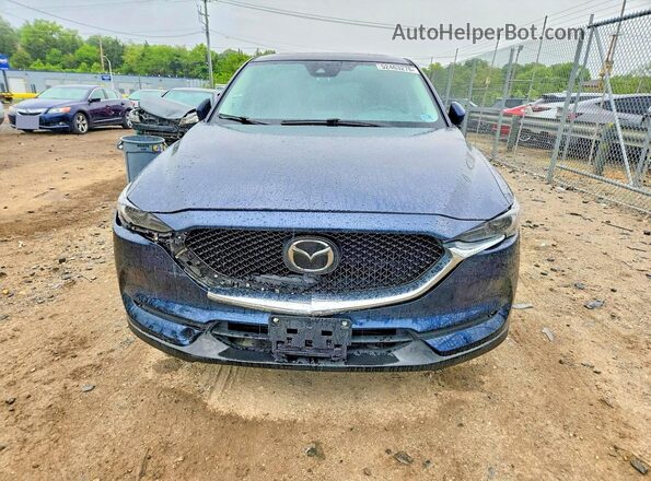 JM3KFADM5L0736969 2020 MAZDA CX-5 Blue Вид спереду