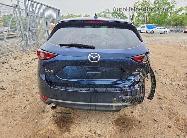 JM3KFADM5L0736969 2020 MAZDA CX-5 Blue Вид ззаду