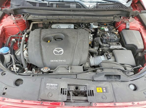 JM3KFADM5L0779739 2020 MAZDA CX-5 Red უკანა სალონის ხედი