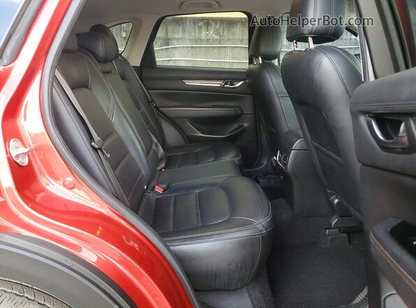 JM3KFADM5L0779739 2020 MAZDA CX-5 Red უკანა სავარძლების ხედი