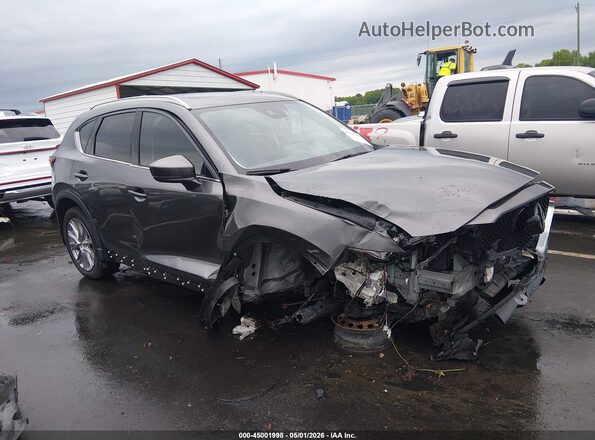 JM3KFADM5M0377687 2021 MAZDA CX-5 Серый Передняя правая четверть