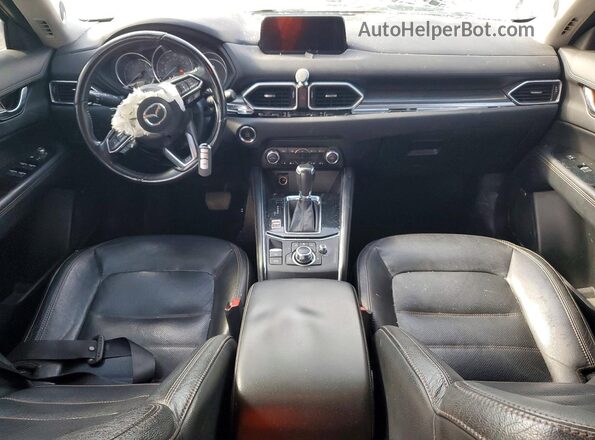 JM3KFADM6J0317655 2018 MAZDA CX-5 Silver Вид панелі приладів