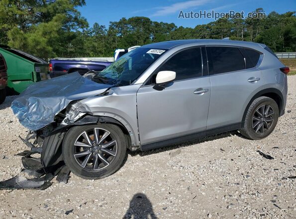 JM3KFADM6J0317655 2018 MAZDA CX-5 Silver Передня ліва чверть