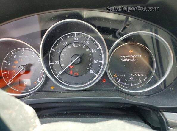 JM3KFADM6J0317655 2018 MAZDA CX-5 Silver Вид щитка приладів