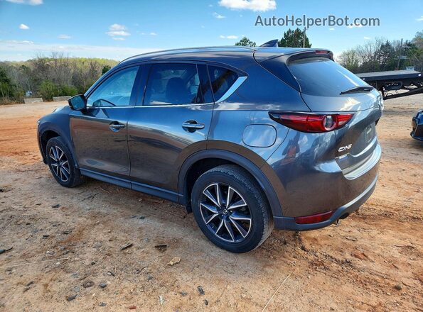 JM3KFADM7J1400215 2018 MAZDA CX-5 Серый Задняя левая четверть