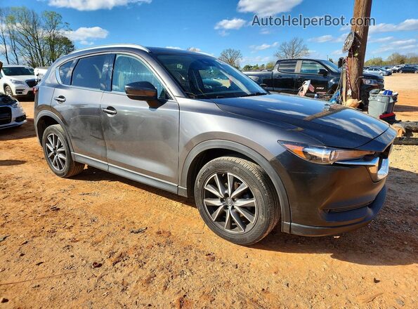 JM3KFADM7J1400215 2018 MAZDA CX-5 Серый Передняя правая четверть