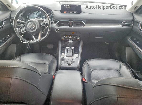 JM3KFADM7L0784182 2020 MAZDA CX-5 Black Вид салону спереду