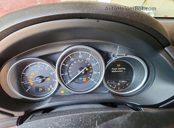 JM3KFADM8J0436128 2018 MAZDA CX-5 Темно-бордовый Вид щитка приборов