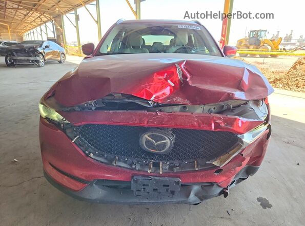 JM3KFADM8J0436128 2018 MAZDA CX-5 Темно-бордовый Вид спереди