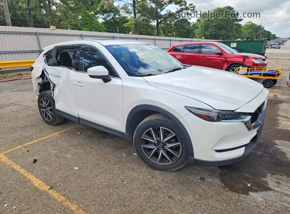 JM3KFADM9J0374707 2018 MAZDA CX-5 Белый Передняя правая четверть