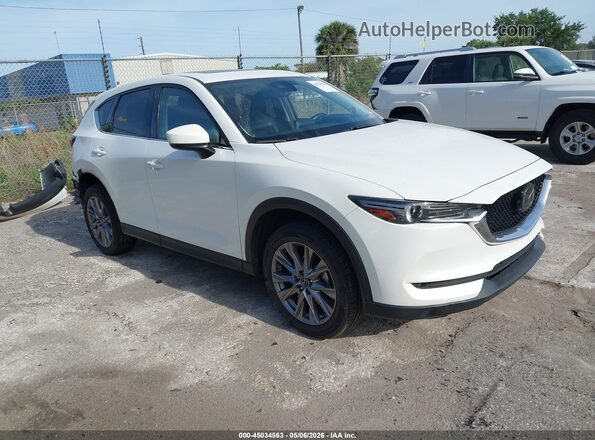 JM3KFADM9L0842888 2020 MAZDA CX-5 Белый Передняя правая четверть