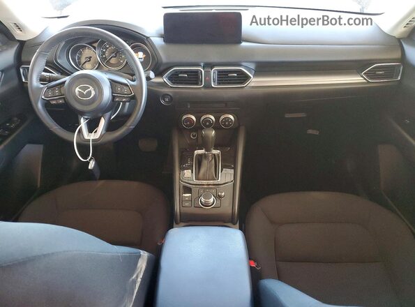 JM3KFBAL0S0637590 2025 MAZDA CX-5 Blue Առջևի վահանակի տեսք