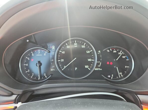 JM3KFBAY1N0636304 2022 MAZDA CX-5 Blue Vista del cuadro de instrumentos