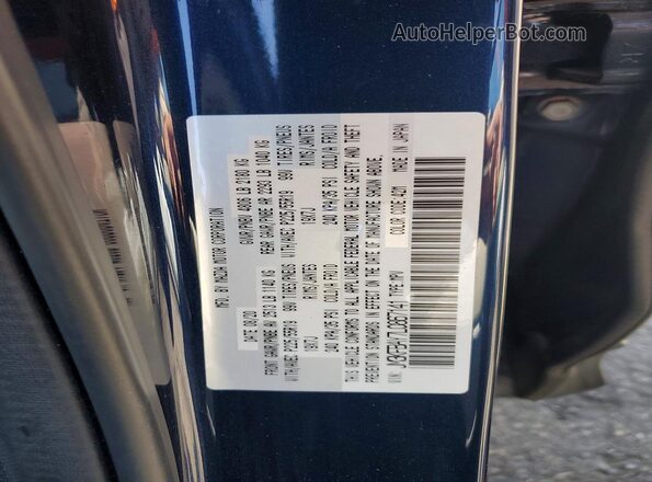 JM3KFBAY7L0867141 2020 MAZDA CX-5 Синий Вид наклейки с VIN-кодом
