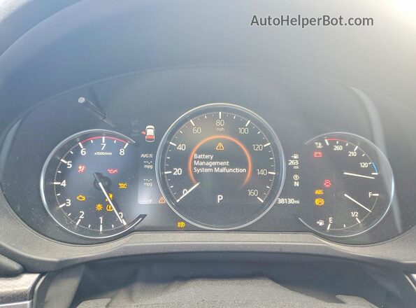 JM3KFBAY9P0102678 2023 MAZDA CX-5 Белый Вид щитка приборов