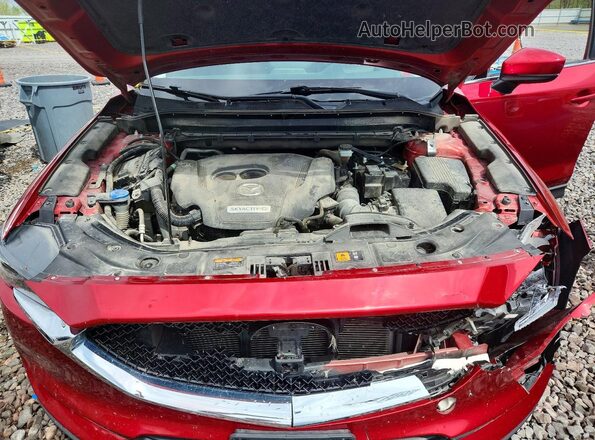 JM3KFBAYXM0307471 2021 MAZDA CX-5 Красный Вид задней части салона