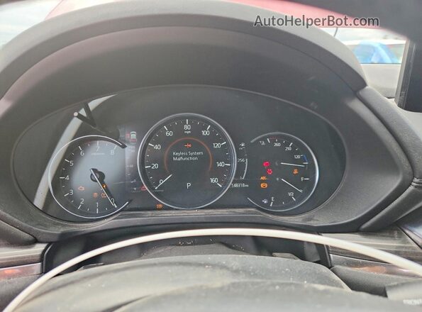 JM3KFBAYXM0307471 2021 MAZDA CX-5 Красный Вид щитка приборов