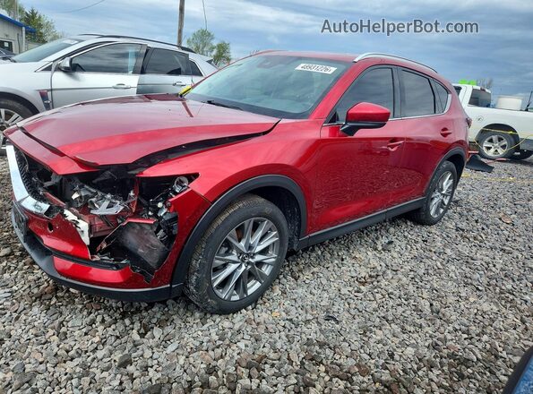 JM3KFBAYXM0307471 2021 MAZDA CX-5 Красный Передняя левая четверть