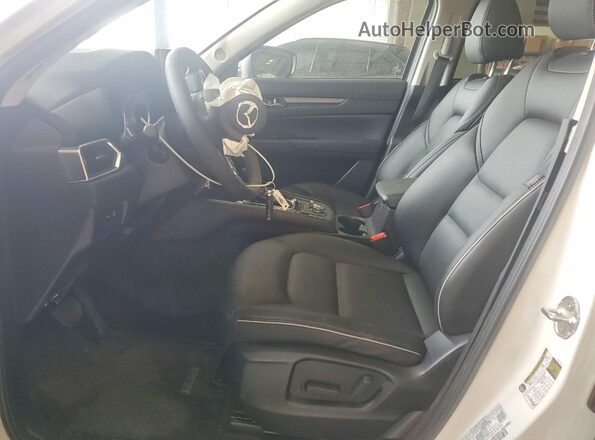 JM3KFBBL2S0627173 2025 MAZDA CX-5 White Widok wnętrza z przodu