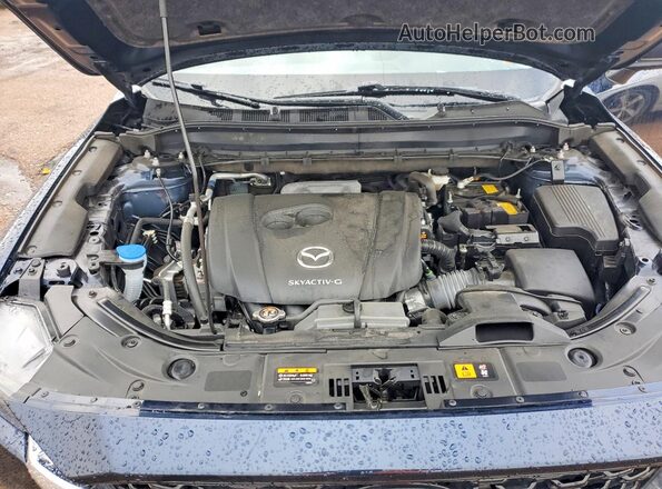JM3KFBBL5R0501903 2024 MAZDA CX-5 Blue Vista del compartimento del motor