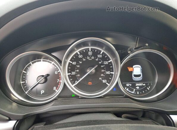 JM3KFBBL6S0584618 2025 MAZDA CX-5 Черный Вид щитка приборов