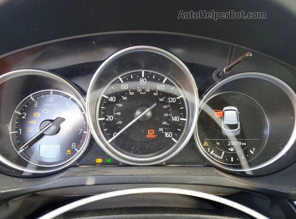 JM3KFBBL8R0444838 2024 MAZDA CX-5 Белый Вид щитка приборов