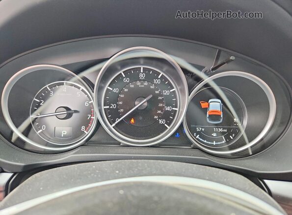 JM3KFBBL9S0803247 2025 MAZDA CX-5 Black ხელსაწყოთა პანელის ხედი