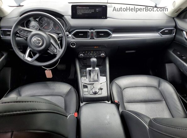 JM3KFBBLXR0456151 2024 MAZDA CX-5 Black Вид панелі приладів