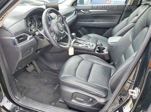 JM3KFBBLXR0456151 2024 MAZDA CX-5 Black Вид салону спереду