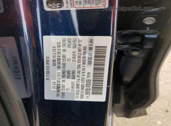 JM3KFBBLXR0504358 2024 MAZDA CX-5 Blue Widok naklejki z numerem VIN