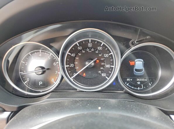 JM3KFBBLXR0504358 2024 MAZDA CX-5 Blue Widok zestawu wskaźników