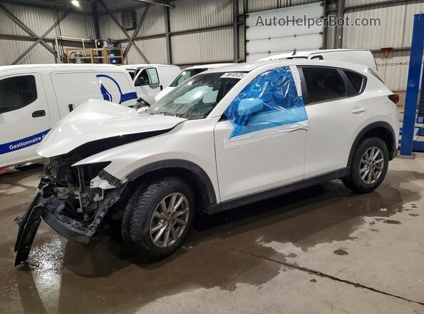 JM3KFBBLXR0509849 2024 MAZDA CX-5 White Առջևի ձախ երեք քառորդ տեսարան
