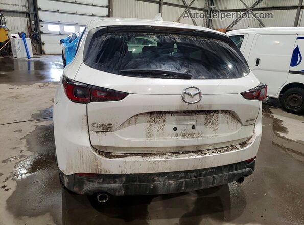 JM3KFBBLXR0509849 2024 MAZDA CX-5 White Հետևի տեսք