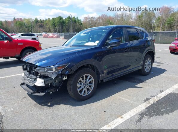 JM3KFBBLXS0756472 2025 MAZDA CX-5 Dark Blue Передняя левая четверть