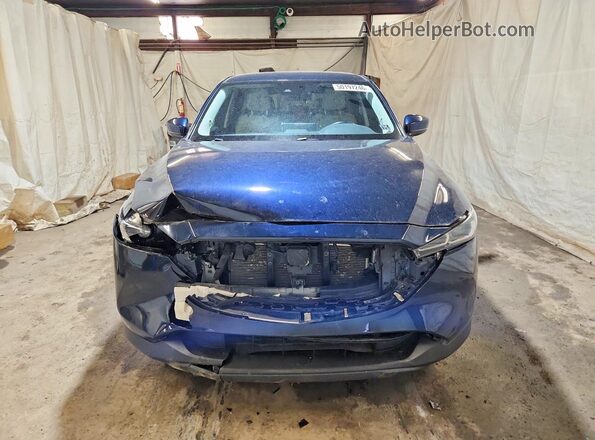 JM3KFBBM0N0573479 2022 MAZDA CX-5 Синий Вид спереди