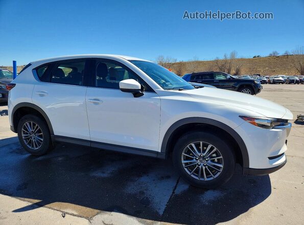 JM3KFBBM2K1587034 2019 MAZDA CX-5 Белый Передняя правая четверть