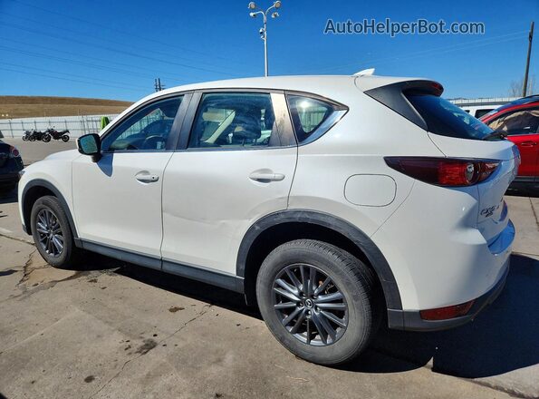 JM3KFBBM2K1587034 2019 MAZDA CX-5 Белый Задняя левая четверть